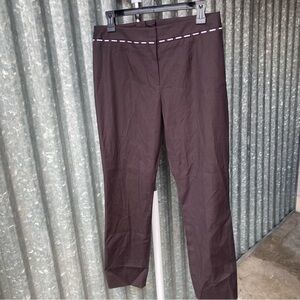 Y2K Escada Brown Cotton Chino Pants Size 38
